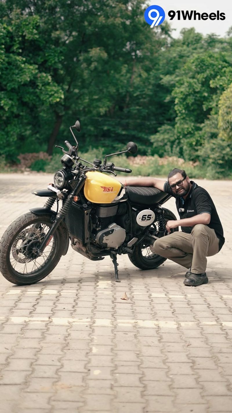 BSA Scrambler 650 Video