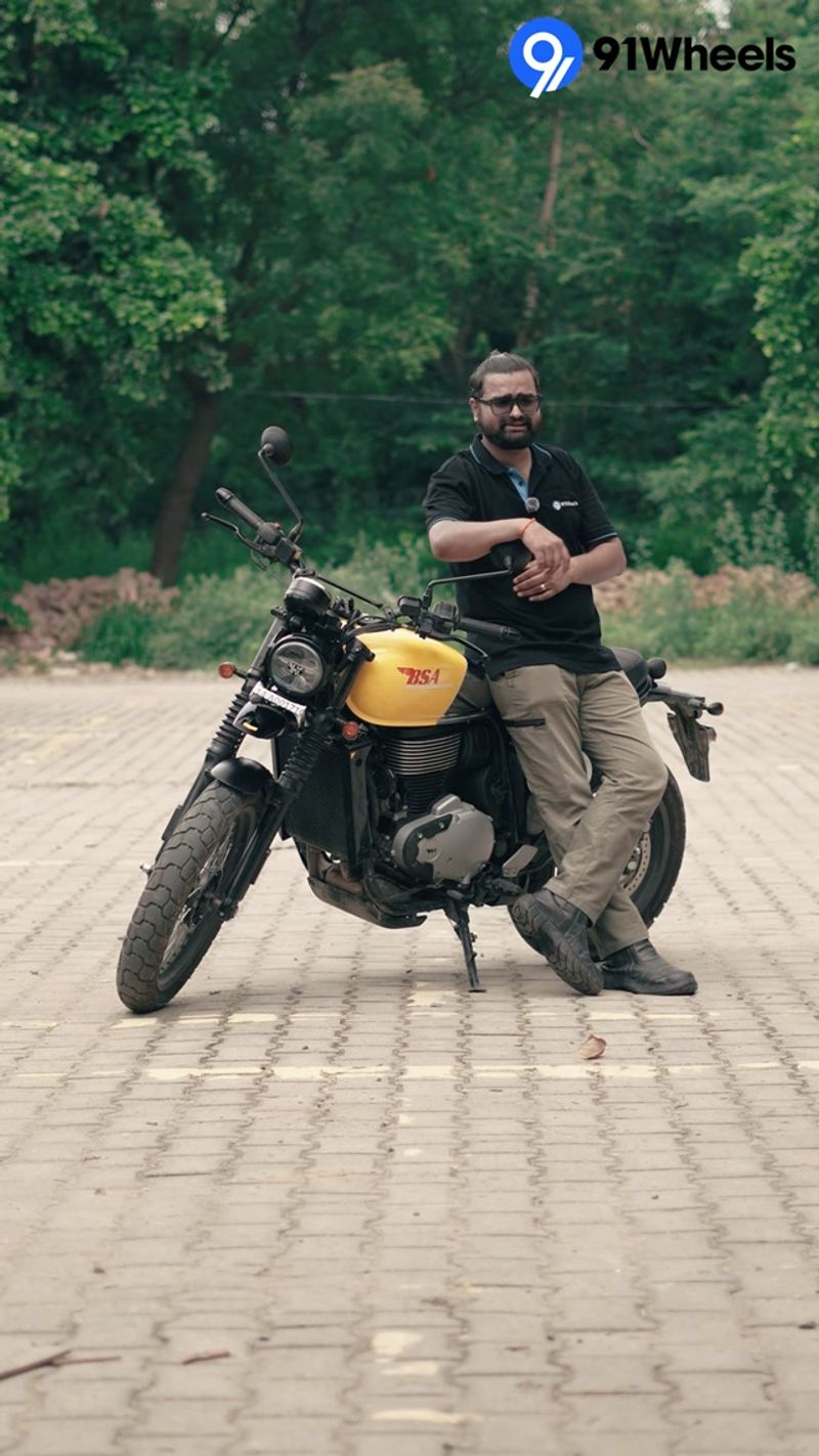 BSA Scrambler 650 Video