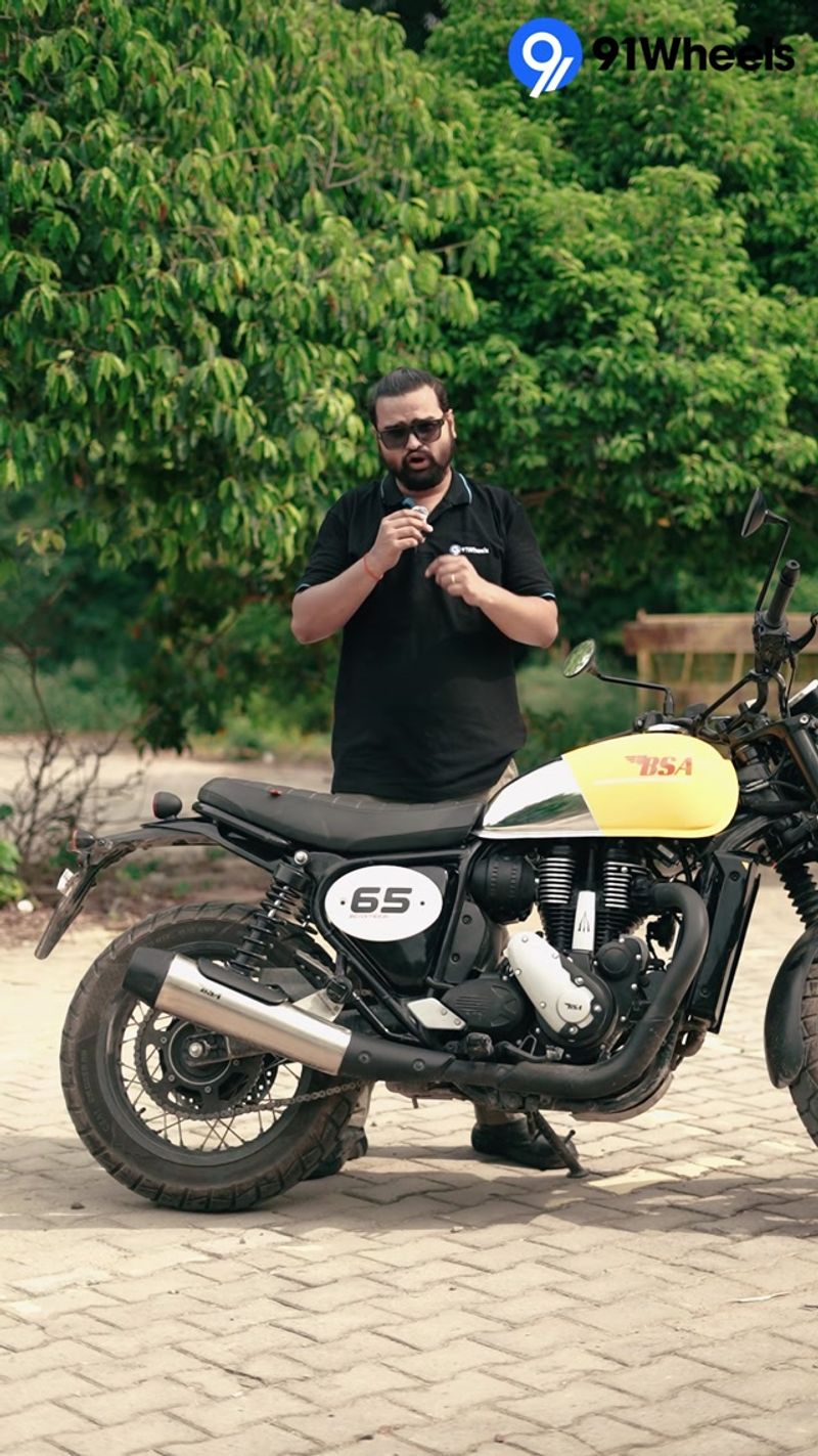 BSA Scrambler 650 Video
