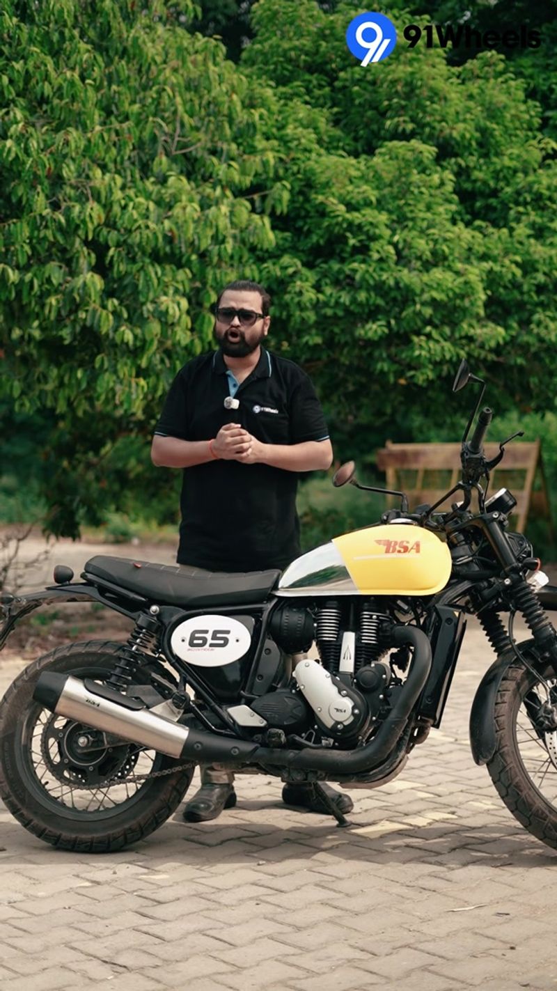 BSA Scrambler 650 Video
