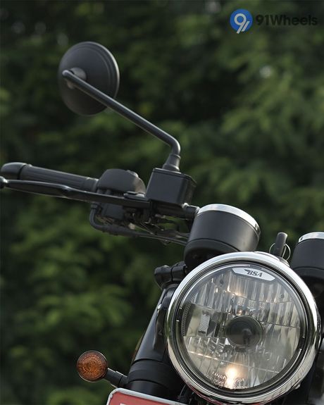 Gold Star 650 Rear View Mirror
