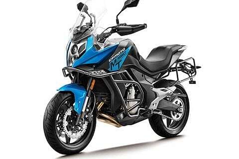 CF Moto 650 MT Left Front Three Quarter