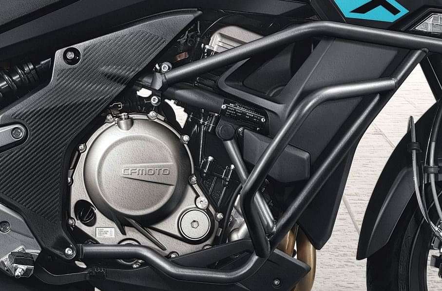 CF Moto 650 MT Engine From Right