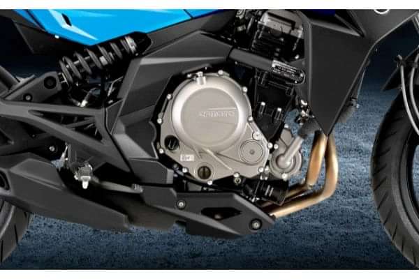 CF Moto 650 NK Engine From Right