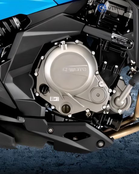 650 NK Engine From Right