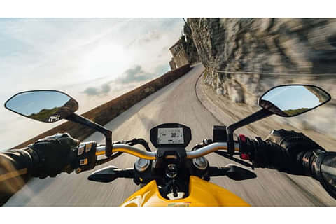 Ducati 821 View for rider