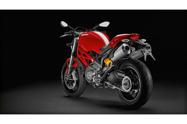 Ducati 821 Rear Side Profile