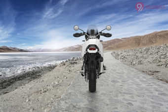 Ducati DesertX Rear View Ducati DesertX Rear View