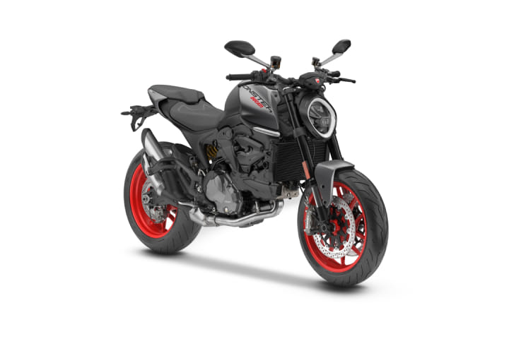 Ducati Monster Right Front Three Quarter