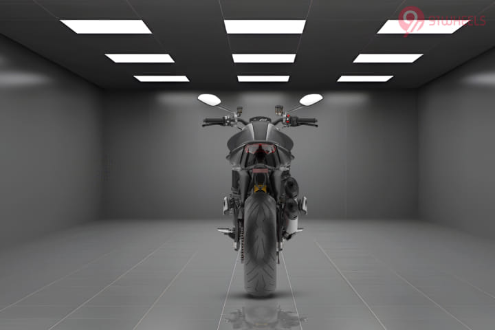 Ducati Monster Rear View