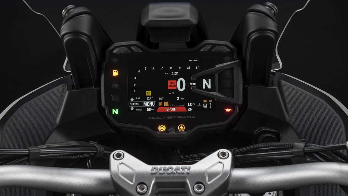 Ducati Multistrada 950 Speedometer