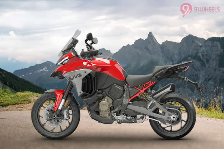 Ducati Multistrada V4 Left Side View
