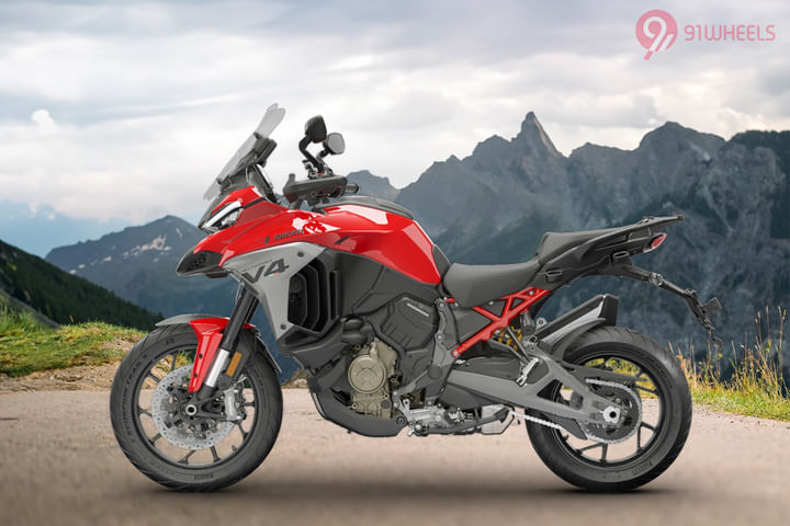 Ducati Multistrada V4 Left Side View