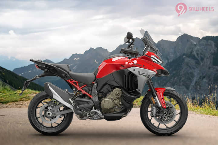 Ducati Multistrada V4 Right Side View Ducati Multistrada V4 Right Side View