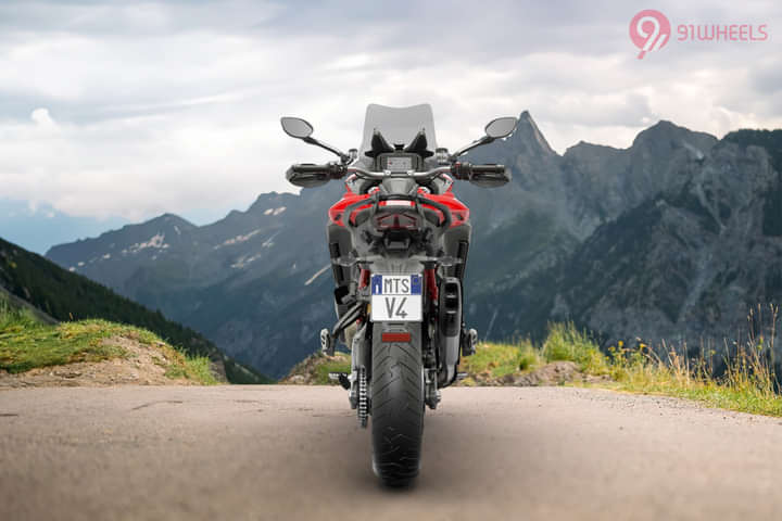 Ducati Multistrada V4 Rear View