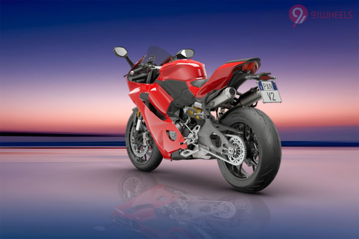 Ducati Panigale V2 Left Rear Three Quarter