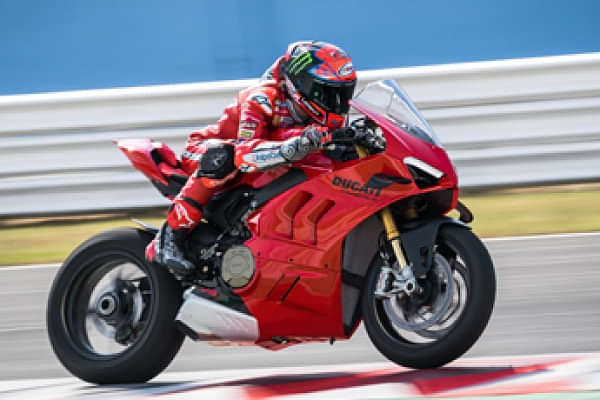 Ducati Panigale V4 Riding Shot