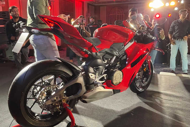 Ducati Panigale V4 Right Rear Three Quarter