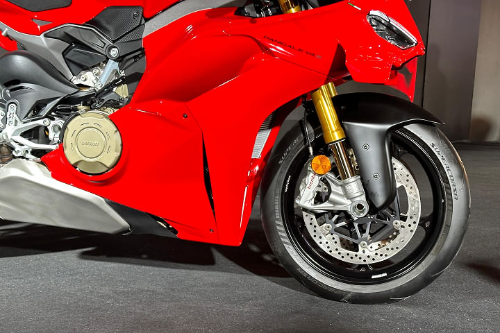 Ducati Panigale V4 Engine From Right