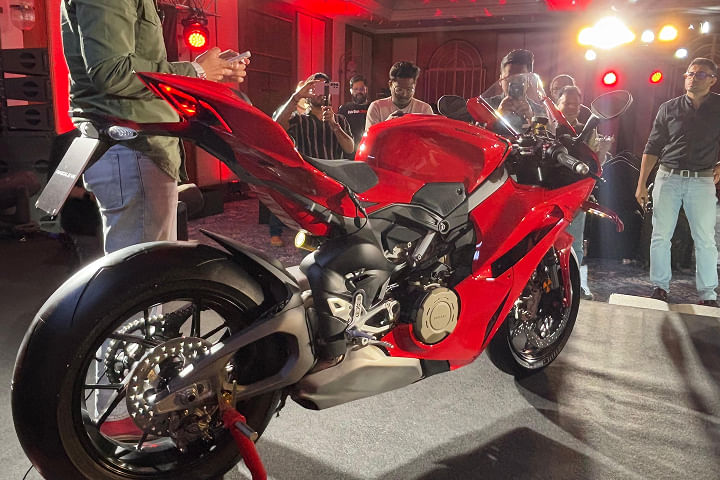 Ducati Panigale V4 Right Rear Three Quarter