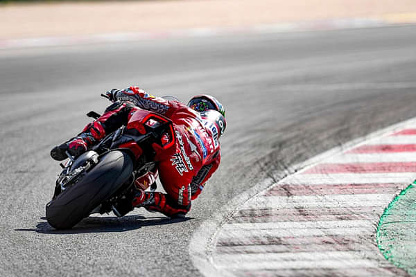 Ducati Panigale V4 Riding Shot