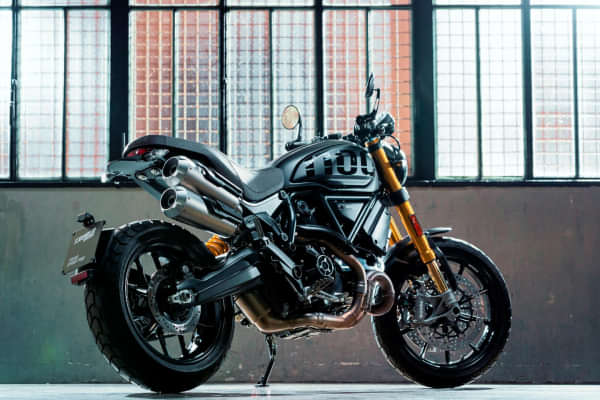 Ducati Scrambler 1100 Right Rear Three Quarter
