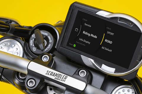 Ducati Scrambler 800 Speedometer Image