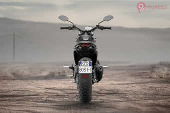 Ducati Scrambler Full Throttle Rear View Ducati Scrambler Full Throttle Rear View