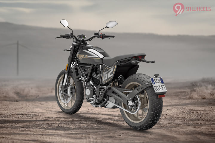 Ducati Scrambler Full Throttle Left Rear Three Quarter