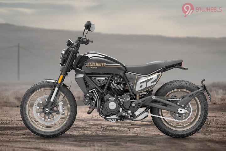 Ducati Scrambler Full Throttle Left Side View