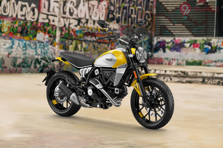 Ducati Scrambler Icon Right Front Three Quarter