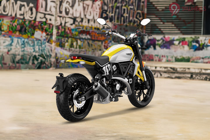 Ducati Scrambler Icon Right Rear Three Quarter