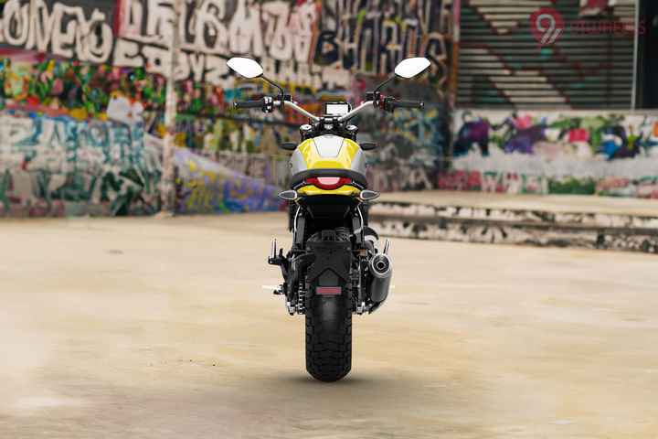 Ducati Scrambler Icon Rear View