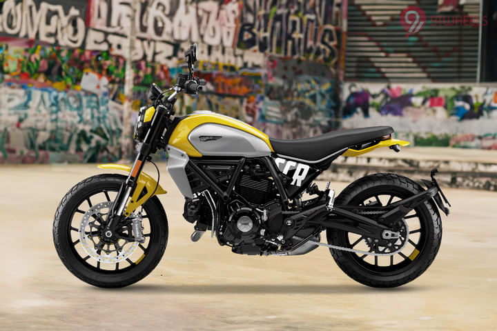 Ducati Scrambler Icon Left Side View