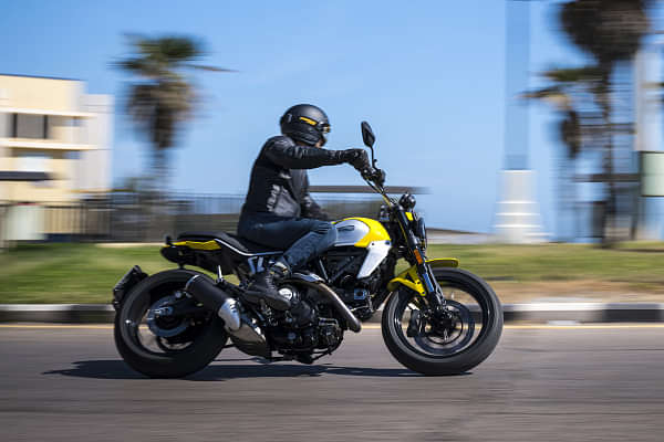 Ducati Scrambler Icon Riding Shot