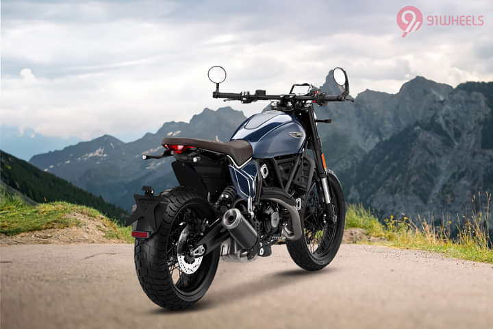 Ducati Scrambler NightShift Right Rear Three Quarter