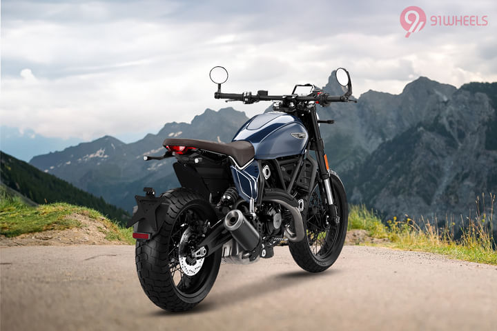 Ducati Scrambler NightShift Right Rear Three Quarter