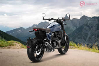 Ducati Scrambler NightShift Right Rear Three Quarter Ducati Scrambler NightShift Right Rear Three Quarter