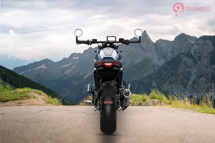 Ducati Scrambler NightShift Rear View