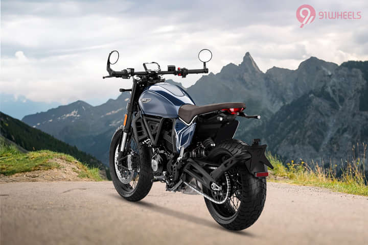 Ducati Scrambler NightShift Left Rear Three Quarter
