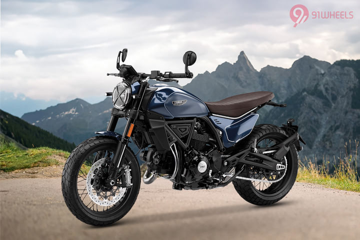 Ducati Scrambler NightShift Left Front Three Quarter