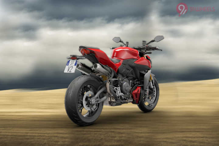 Ducati Streetfighter V2 Right Rear Three Quarter