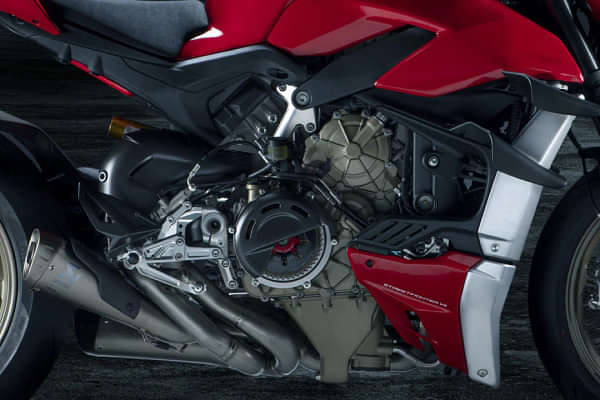 Ducati Streetfighter V4 SP Engine From Right
