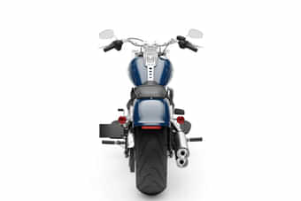 Harley-Davidson Fat Boy Rear View Harley-Davidson Fat Boy Rear View