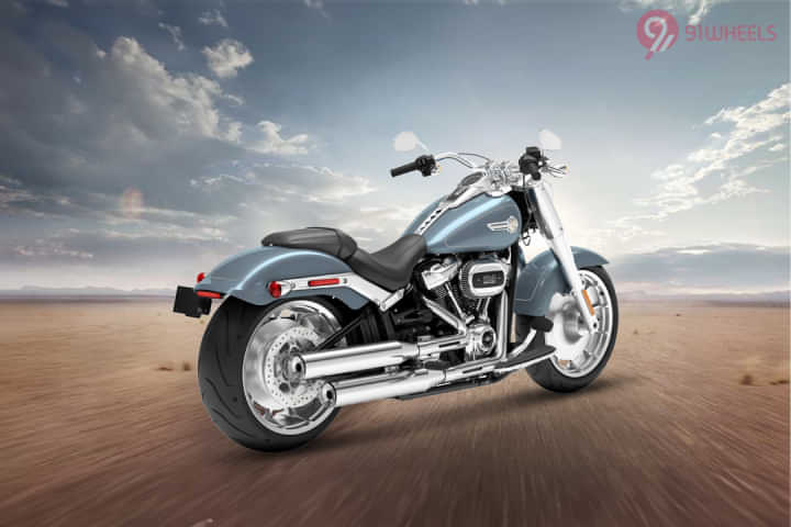 Harley-Davidson Fat Boy Right Rear Three Quarter Harley-Davidson Fat Boy Right Rear Three Quarter