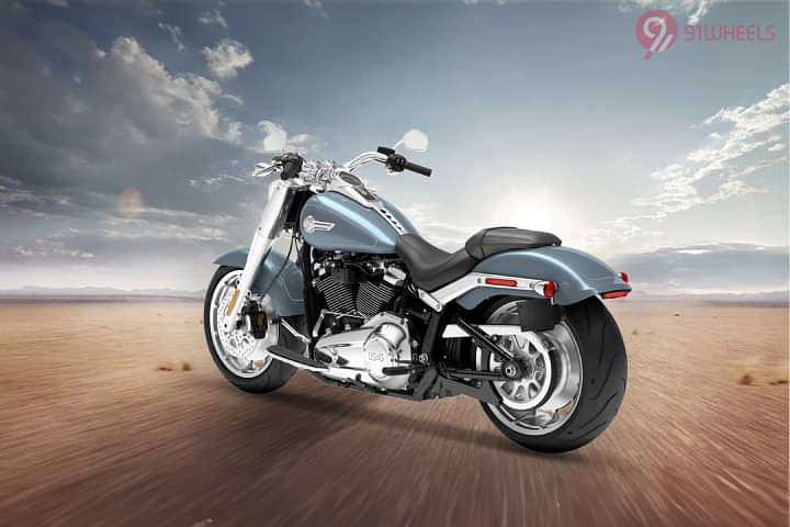 Harley-Davidson Fat Boy Left Rear Three Quarter