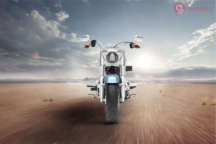 Harley-Davidson Fat Boy Front View Harley-Davidson Fat Boy Front View