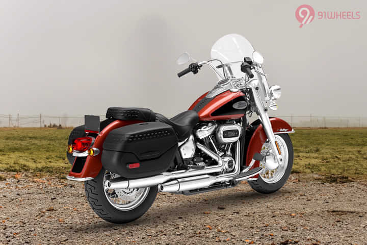 Harley-Davidson Heritage Classic BS6 Right Rear Three Quarter Harley-Davidson Heritage Classic BS6 Right Rear Three Quarter