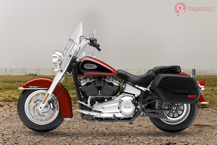 Harley-Davidson Heritage Classic BS6 Left Side View