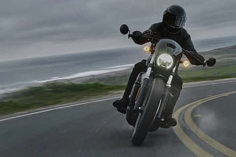 Harley-Davidson Nightster Riding Shot Image